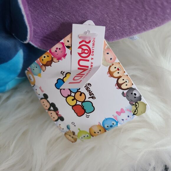 Tsum Tsum Stitch Plush Set  12" Plush Round 1 Claw Machine Prize - Picture 5 of 5